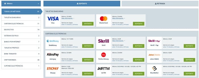 Como Depositar en 1xBet 1xBet Como Depositar