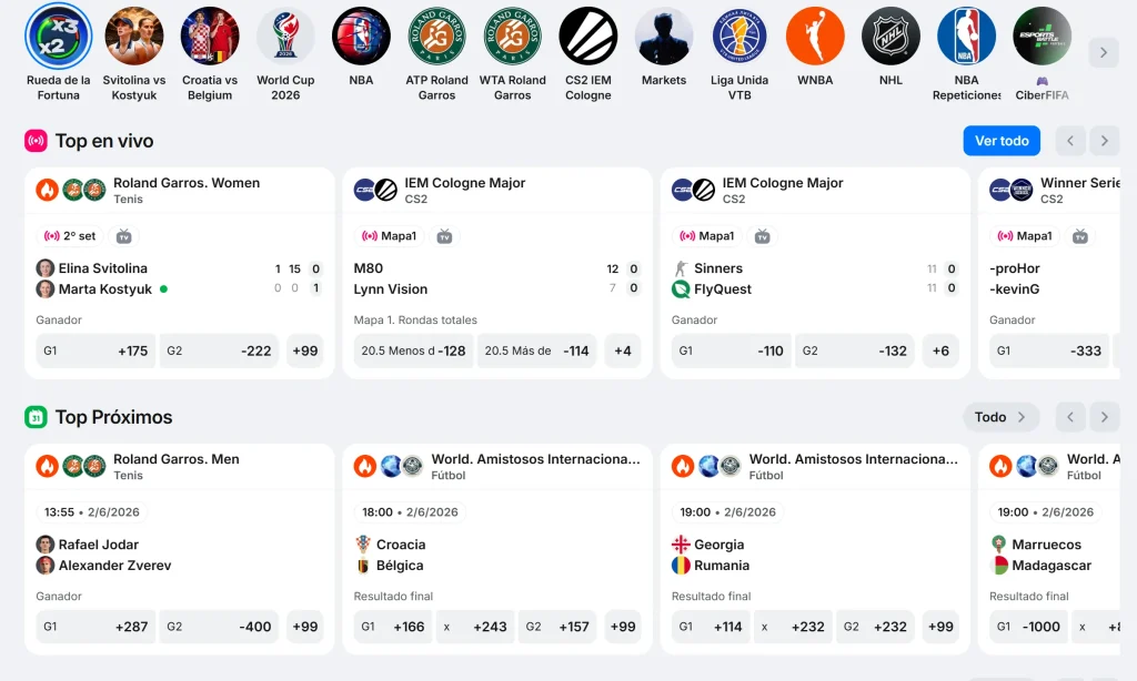 1win apuestas deportivas