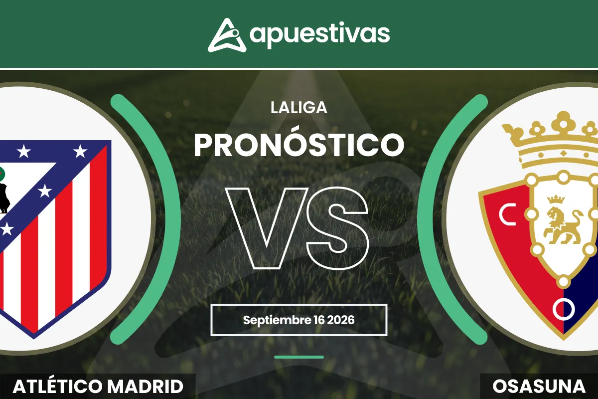 Pronósticos Atlético Madrid vs Osasuna | LaLiga