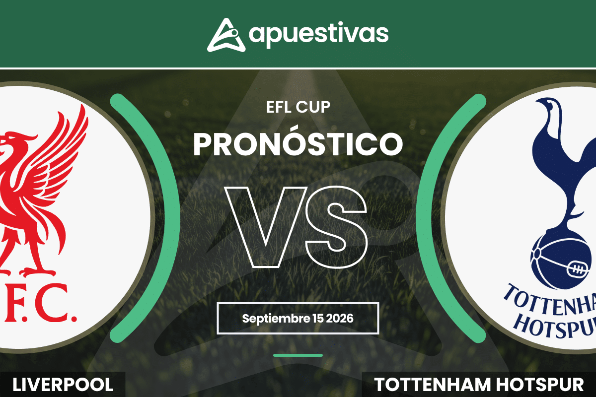Pronósticos Liverpool vs Tottenham | EFL Cup