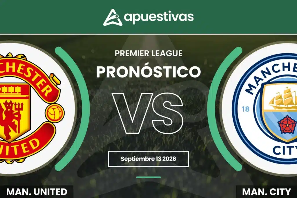Pron&oacute;sticos Manchester United vs Manchester City