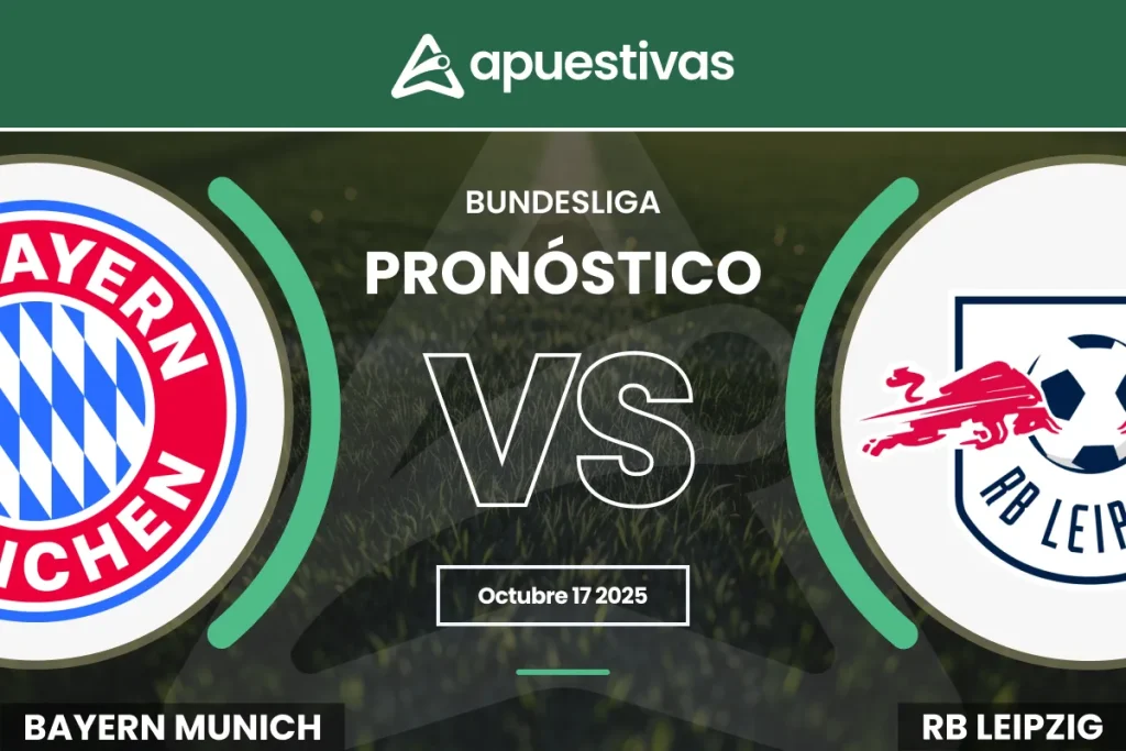 Pron&oacute;sticos Bayern M&uacute;nich vs RB Leipzig