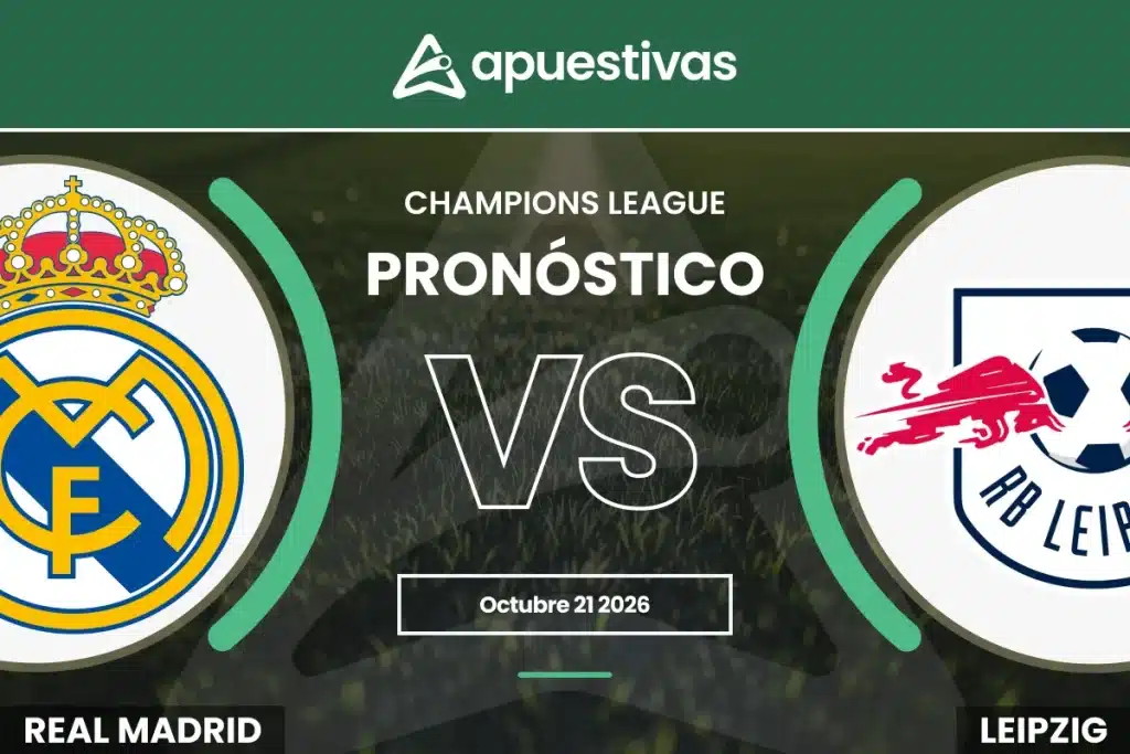 Pron&oacute;sticos Real Madrid vs RB Leipzig