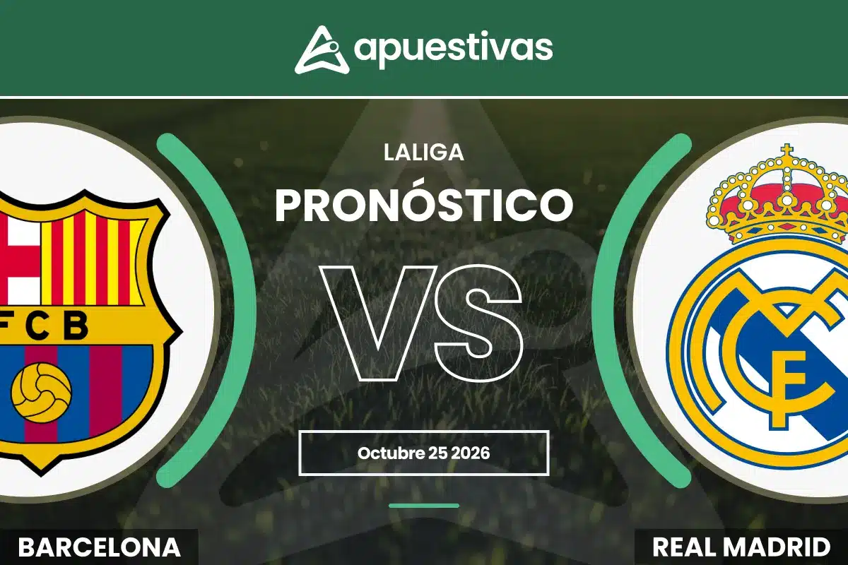 Pronósticos Barcelona vs Real Madrid | LaLiga